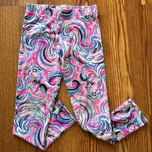 Lilly Pulitzer leggings, size medium (6-7)